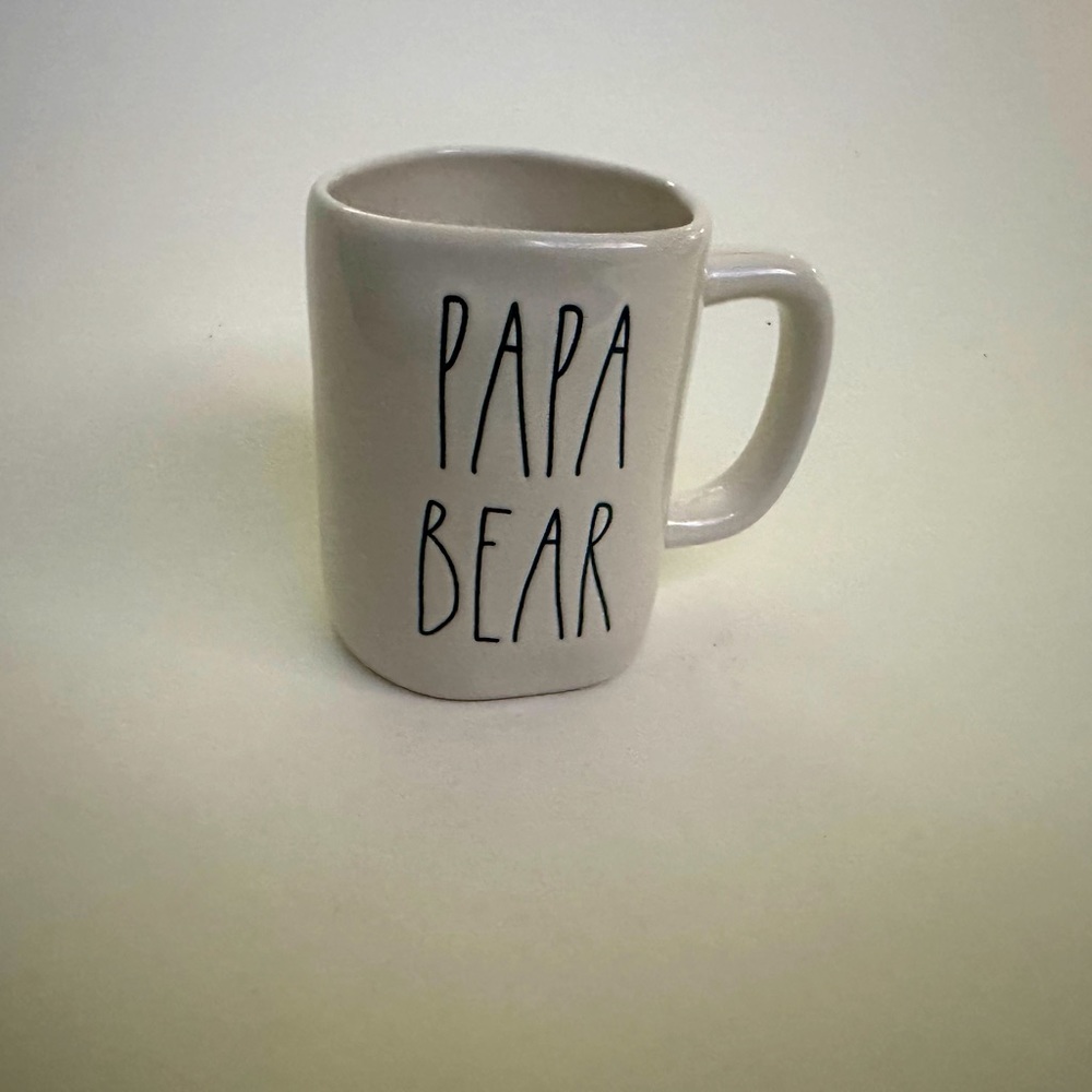Rae Dunn Papa Bear White Mug New - Father’s Day!